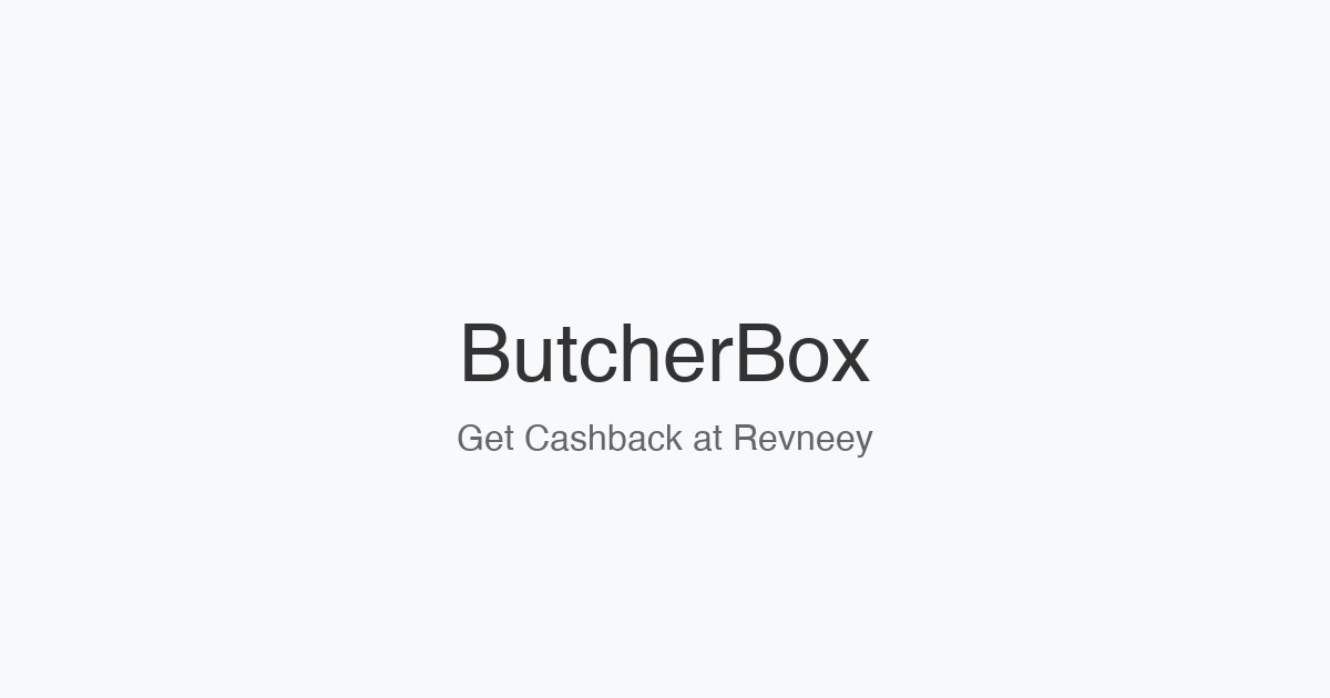 ButcherBox homepage